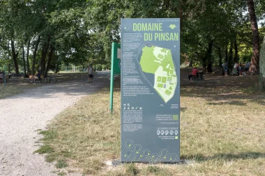 Domaine du Pinsan Eysines plan.